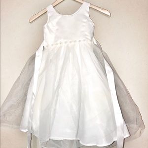 Spring flower girl dress